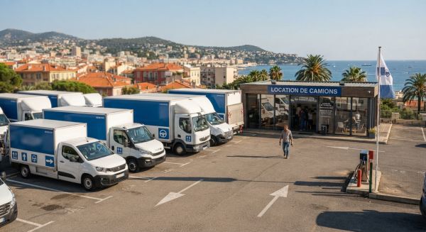 Les 5 meilleures agences de location de camion à Nice